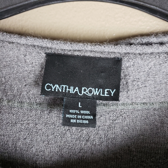 Cynthia Rowley lagenlook ruffle wool jacket size large - Picture 6 of 16